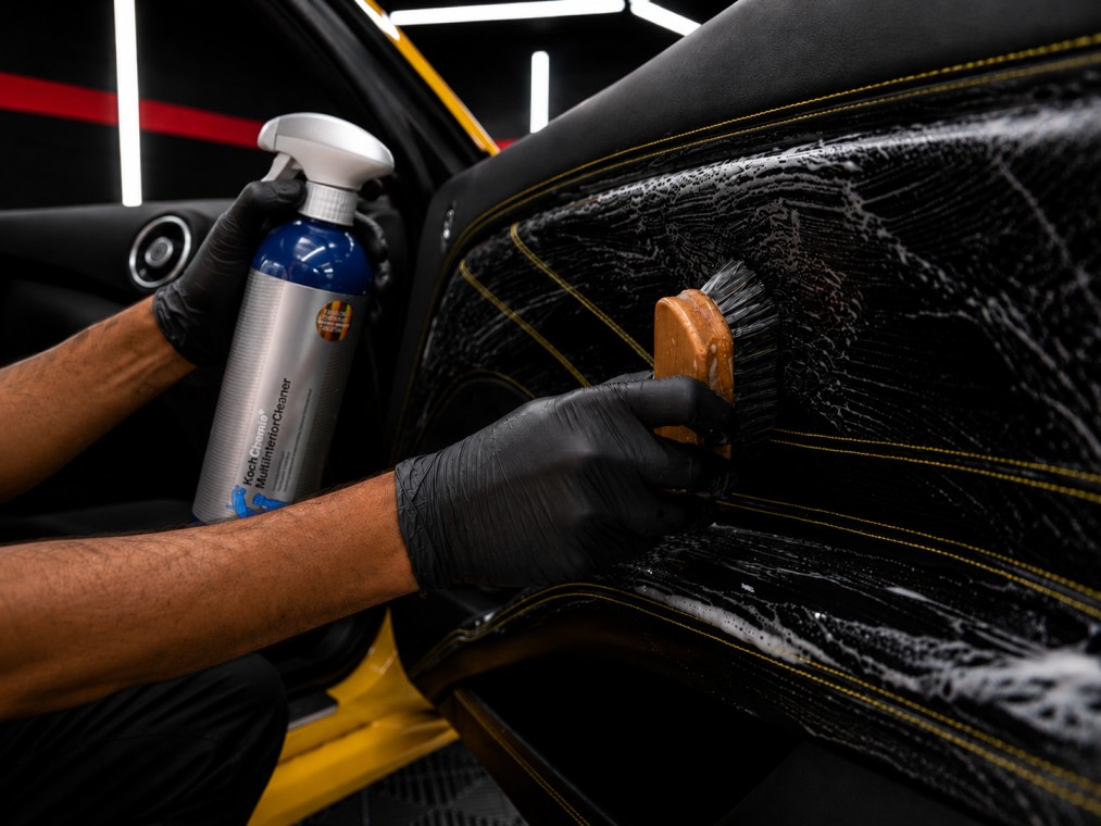 Interior detailing service at Auto Meisters Noida